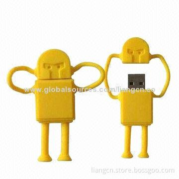 Promotional USB flash drive, PVC design